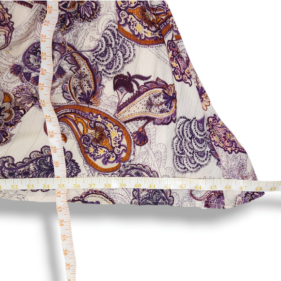 Band of the Free Lyonnette Paisley Boho Cottagecore Mini Dress S Puff Sleeve NWT - Picture 9 of 10